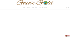 Desktop Screenshot of gaiasgold.com